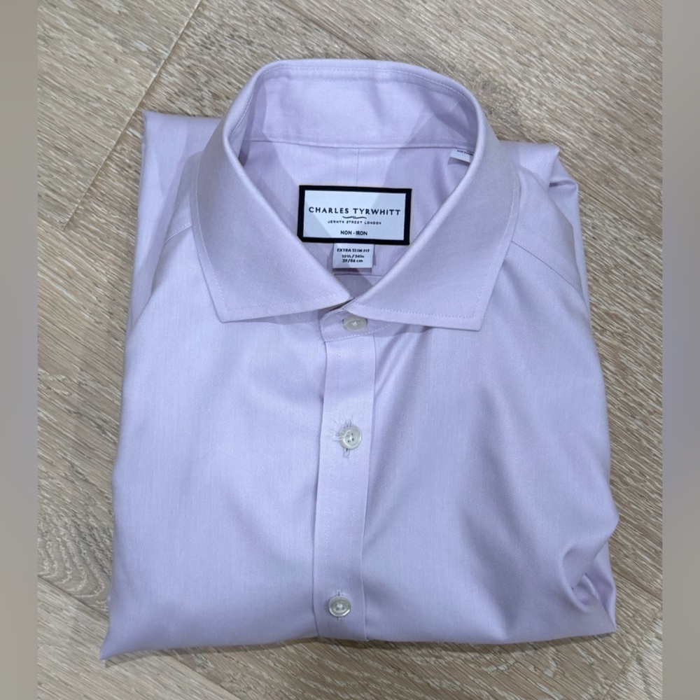 Charles Tyrwhitt Dress Shirt - Lavender